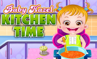 Baby Hazel Kitchen Time